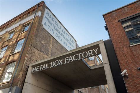 metal box factory london|metal boxes factory.